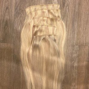 Bellami Clip in Hair Extensions PICCOLINA 16" Ash Blonde (Partial pack)
